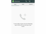 whatsapp voice call feature screenshot