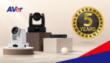 AVer Announces 5-Year Warranty for Its Latest Pro AV Cameras and Matrix Tracking Box