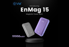 EVM's EnMag 15 Power Bank Hits the Market for Apple Devices: MagSafe Power Boost with Minimalist Style Statement