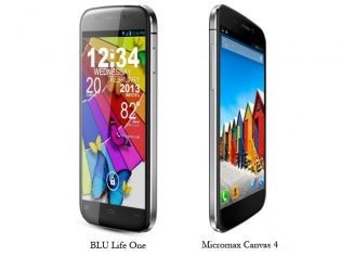 Is The Micromax Canvas 4 A Rebranded BLU Life One? Is The Micromax Canvas 4 A Rebranded BLU Life One?