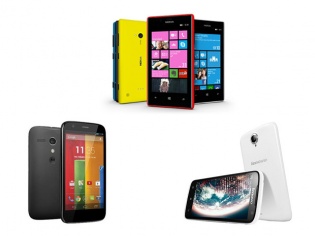 Top Smartphones Under Rs 15,000 (June 2014)