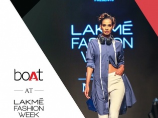 boAt audio launches new range of earphones & speakers at the recently concluded Lakmé Fashion Week boAt audio launches new range of earphones & speakers at the recently concluded Lakmé Fashion Week